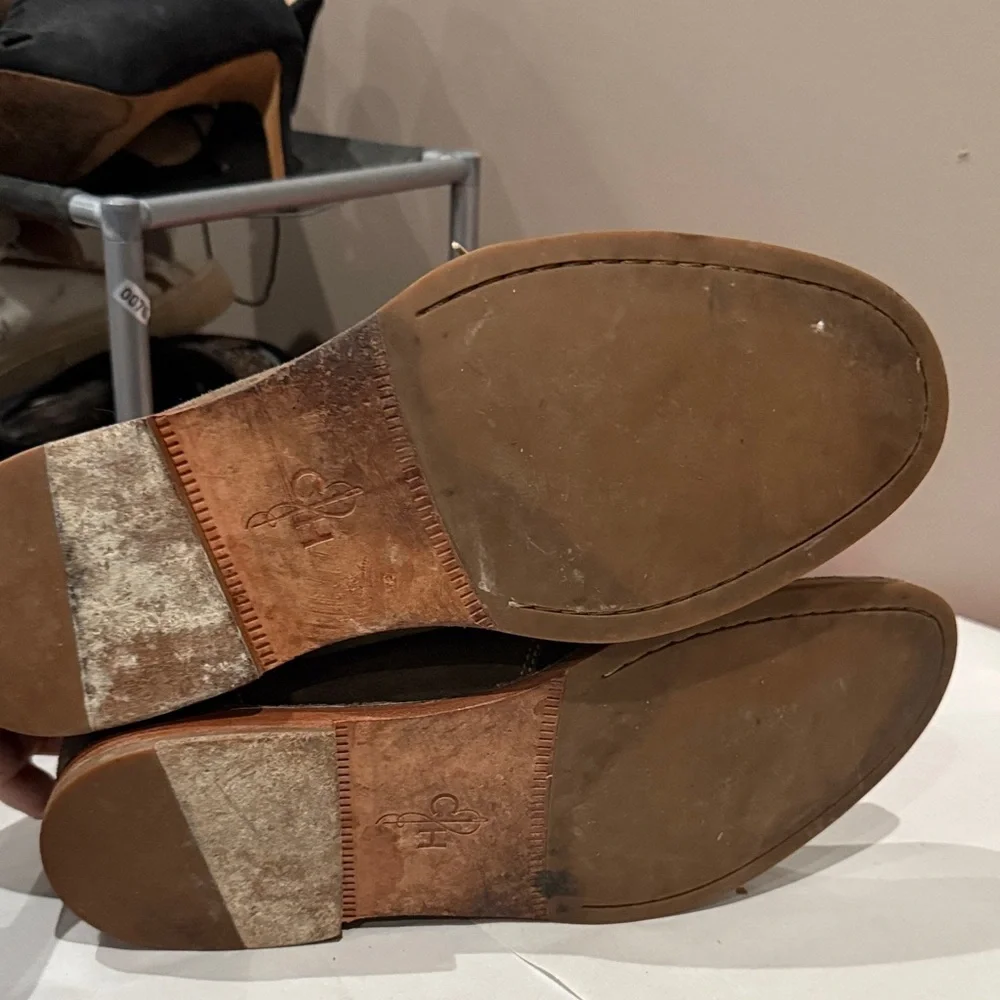 Cole Haan Olive Suede Chukka Boots